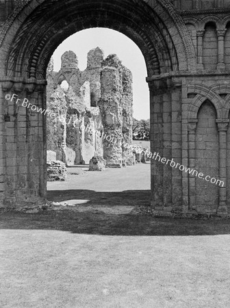 LARGE NORMAN DOORWAY OF CHURCH